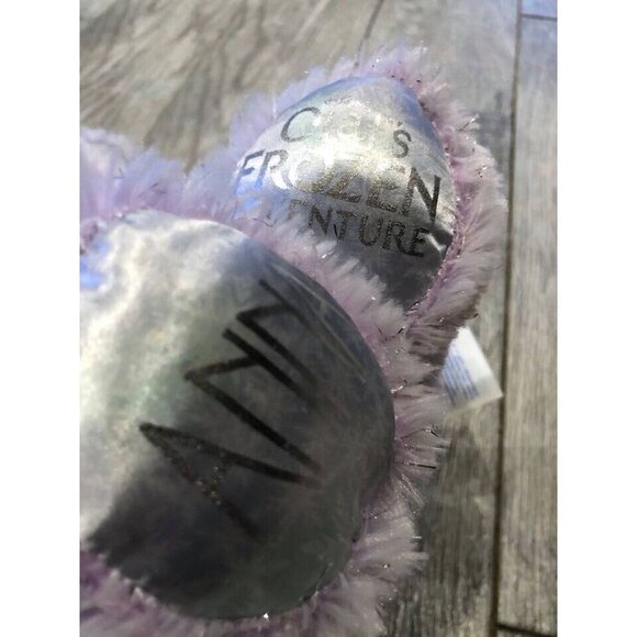 Build a Bear Frozen Anna Stuffed Plush Animal Purple Sparkle Disney Teddy 17" - Picture 3 of 5